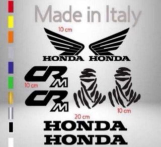 Adesivi Honda CRM Dakar Made in Italy