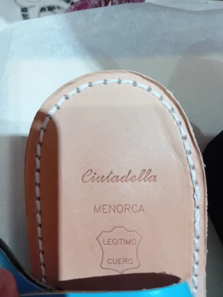 SANDALIAS MENORQUINAS CINTADELLA. NUEVAS