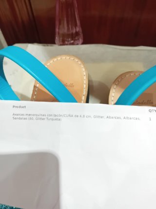 SANDALIAS MENORQUINAS CINTADELLA. NUEVAS