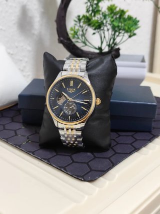 Reloj LIGE Automático Hombre Oro y Plata