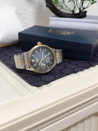 Reloj LIGE Automático Hombre Oro y Plata