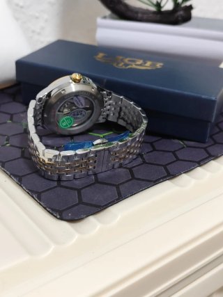 Reloj LIGE Automático Hombre Oro y Plata