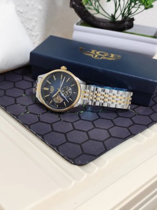Reloj LIGE Automático Hombre Oro y Plata