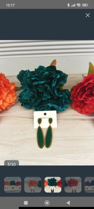 Pack Flor Y Pendientes
