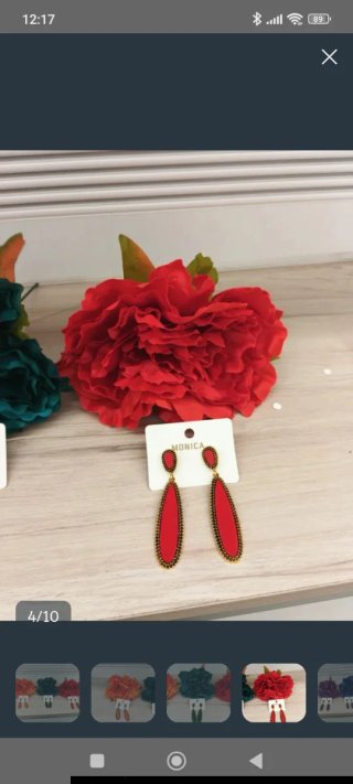 Pack Flor Y Pendientes