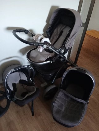 Carrito de bebé 3 piezas