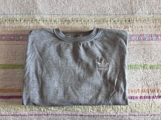 Sudadera Adidas Gris Mujer