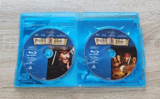 Colección Piratas del Caribe Películas Blu Ray