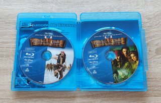 Colección Piratas del Caribe Películas Blu Ray
