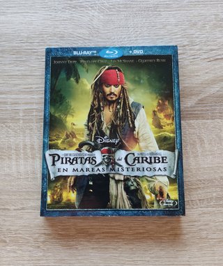 Colección Piratas del Caribe Películas Blu Ray