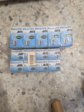 Bombillas Philips E27 25W 230V (Pack 10)