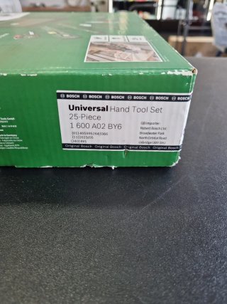 SET HERRAMIENTAS BOSCH 25 PIEZAS
