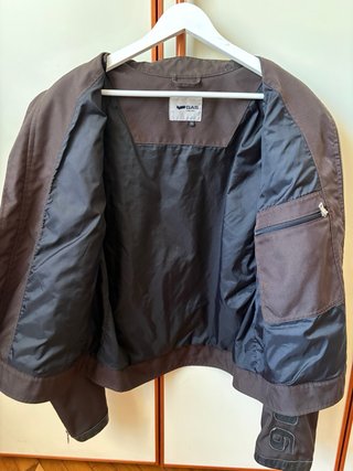 Giubbotto GAS uomo nero/marrone