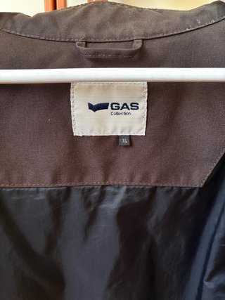 Giubbotto GAS uomo nero/marrone