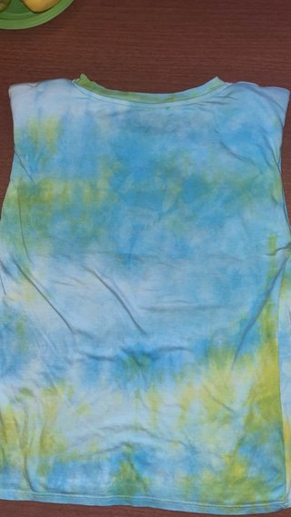 Canottiera Vicolo Tie-Dye Spalline Imbottite