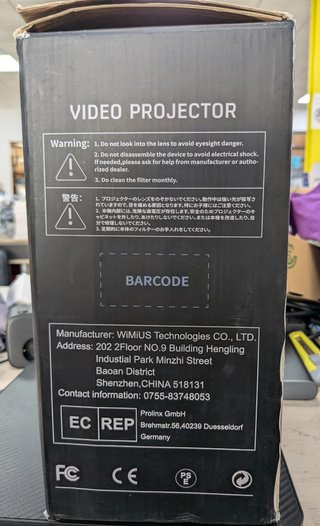 Proyector Wimius W6