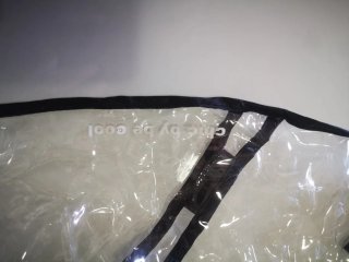 Funda protectora silla de paseo transparente