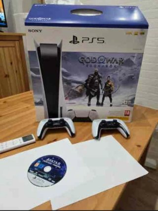 Consola PS5 con lector + 2 mandos 1TB