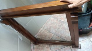 Espejo Antiguo Madera Maciza
