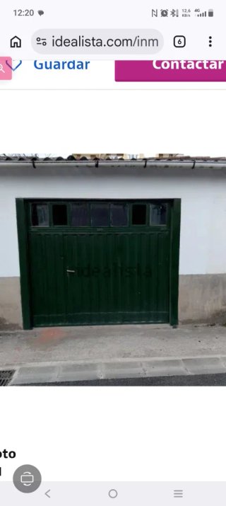 Garaje cerrado a pie de calle
