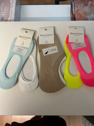 Calcetines invisibles Marie Claire (2 pares)