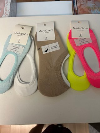 Calcetines invisibles Marie Claire (2 pares)