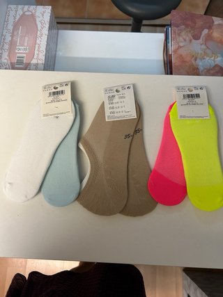 Calcetines invisibles Marie Claire (2 pares)
