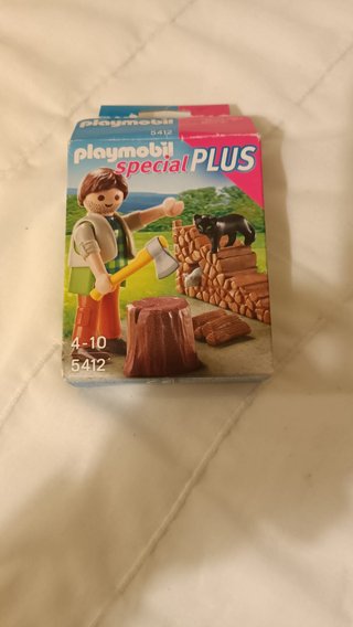 Playmobil Leñador Special Plus Ref 5412