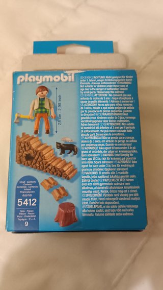 Playmobil Leñador Special Plus Ref 5412