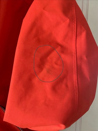 Chaqueta cortavientos Tribord Roja