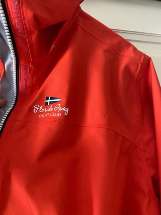Chaqueta cortavientos Tribord Roja