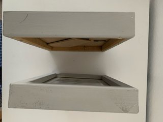 2 Cuadros Decorativos Ikea Pájaros y Conejos