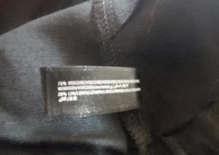 Top corto tirantes Undiz negro