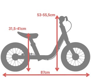 Bici sin pedales Runride 900