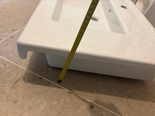 Lavabo Roca Porcelana Blanco Nuevo