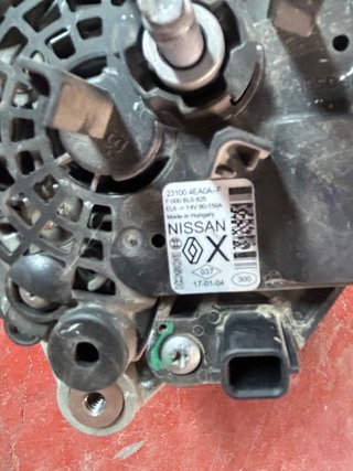 Alternador Nissan Qashqai J11 2018 Original DIESEL