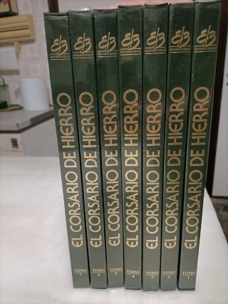Colección libros EL CORSARIO DE HIERRO