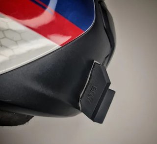 BMW SYSTEM 7: Supporto mento GoPro