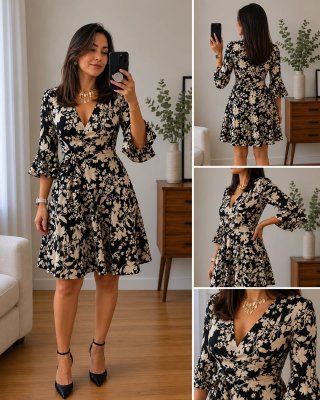 Vestido floral S