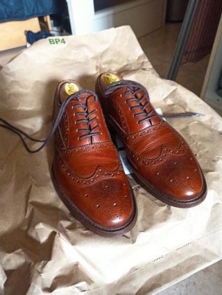 Zapatos Oxford Aldo Hombre T 40 Piel Cuero Cognac