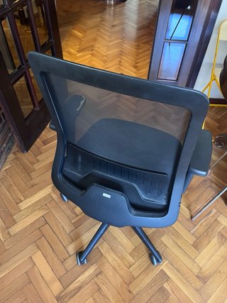 Silla de oficina Interstuhl negra