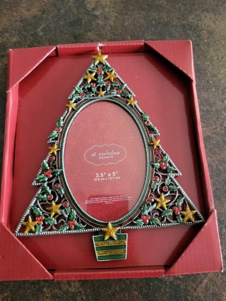 Marco de fotos árbol de Navidad St. Nicholas Squar