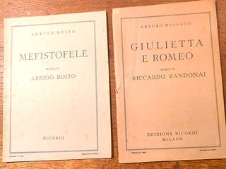 13 Libretti d'opera Ricordi Anni '40