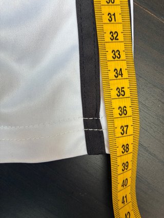 Pantalón corto deportivo infantil blanco
