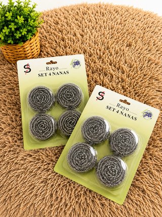 Set 4 Nanas Rayo