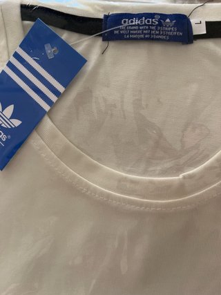 Camisetas Adidas blanca