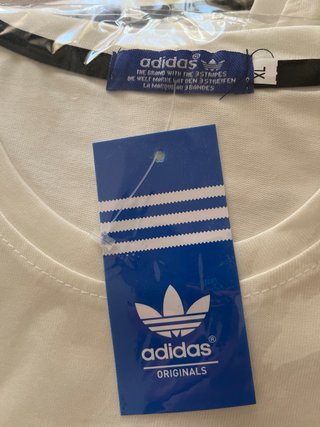 Camisetas Adidas blanca