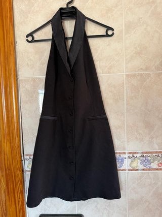 Vestido Negro Halter