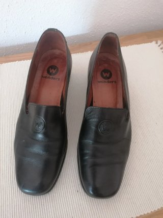 Zapatos Wonders piel negra, 37