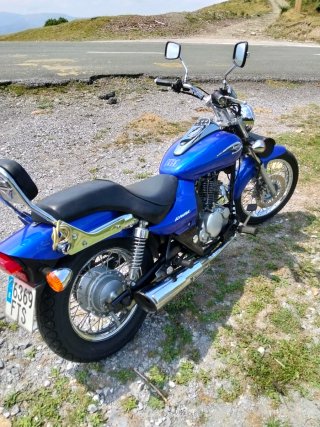 Kawasaki Eliminator 125cc Azul